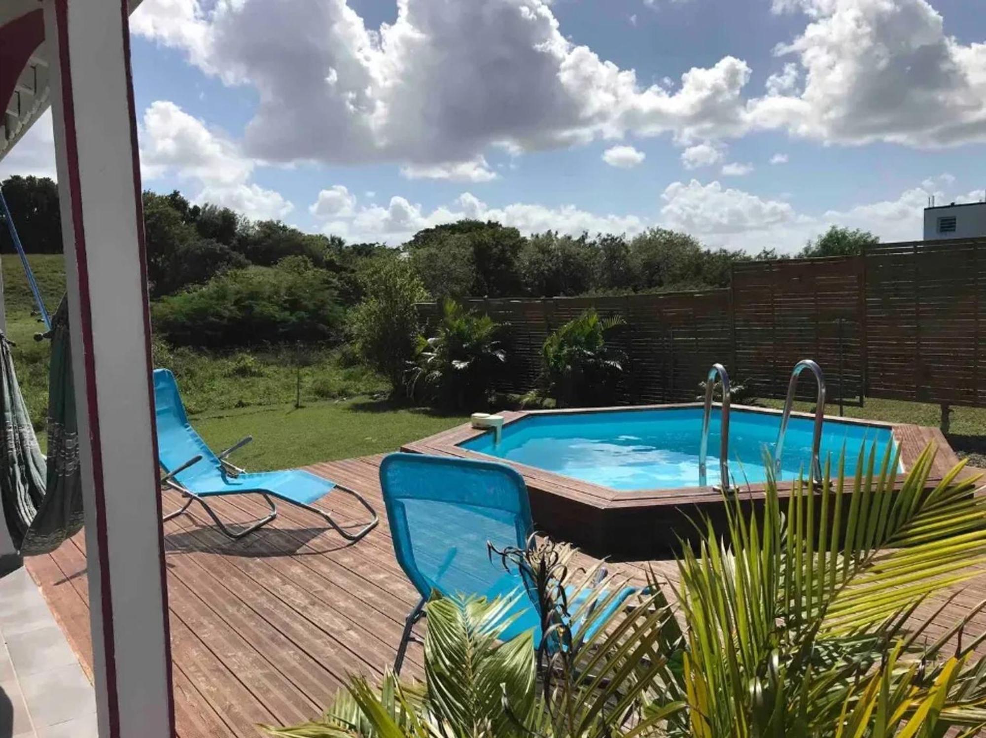 Villa Enchanteresse Au Moule Avec Piscine Privee لو مول المظهر الخارجي الصورة